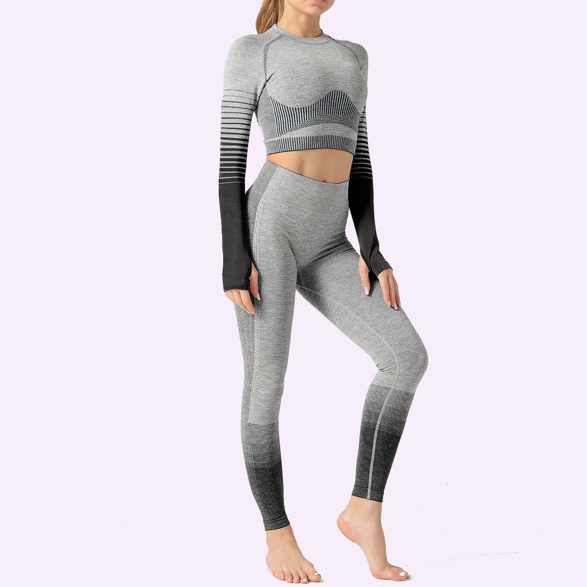 Seamless 2 Piece Yoga Fitness Set
