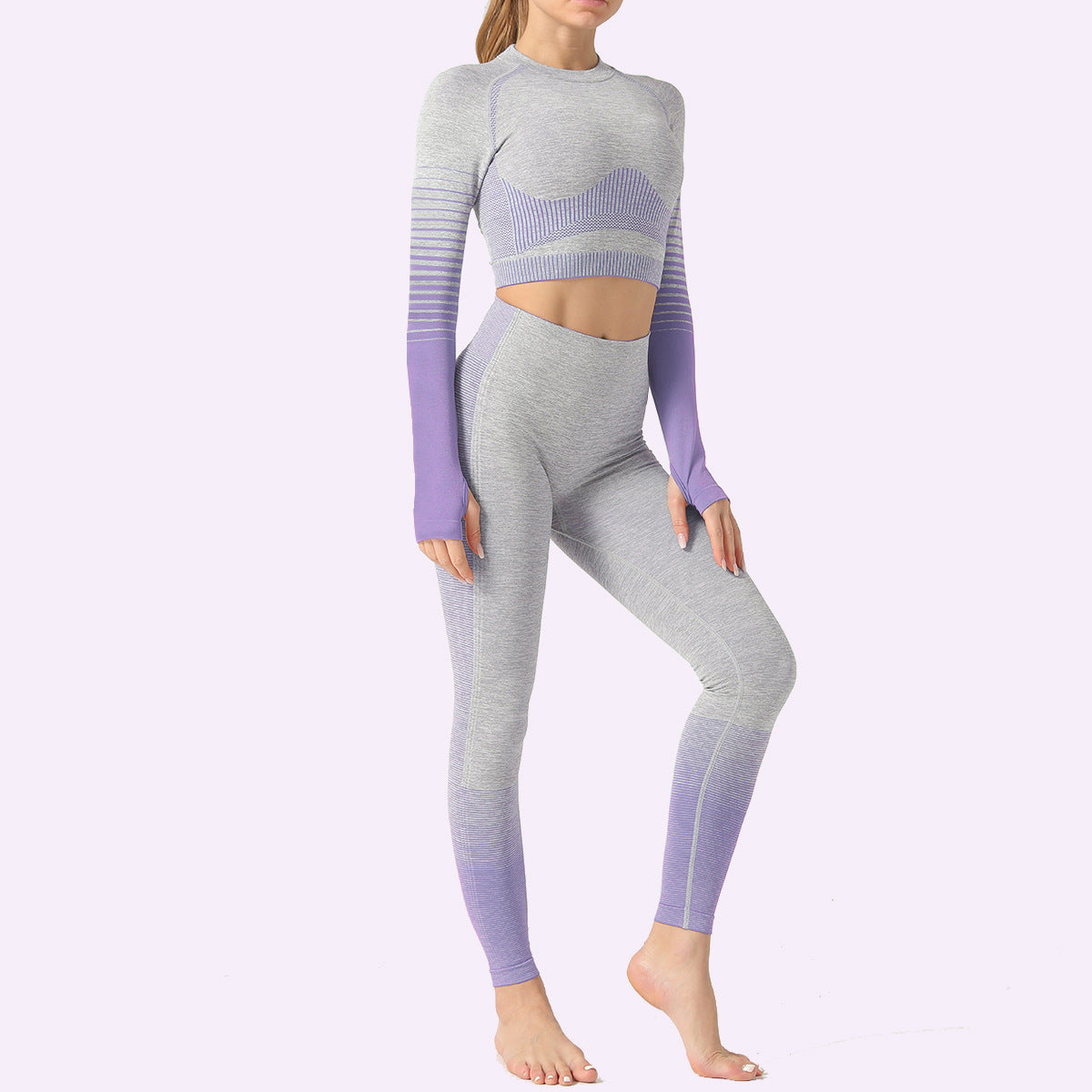 Seamless 2 Piece Yoga Fitness Set
