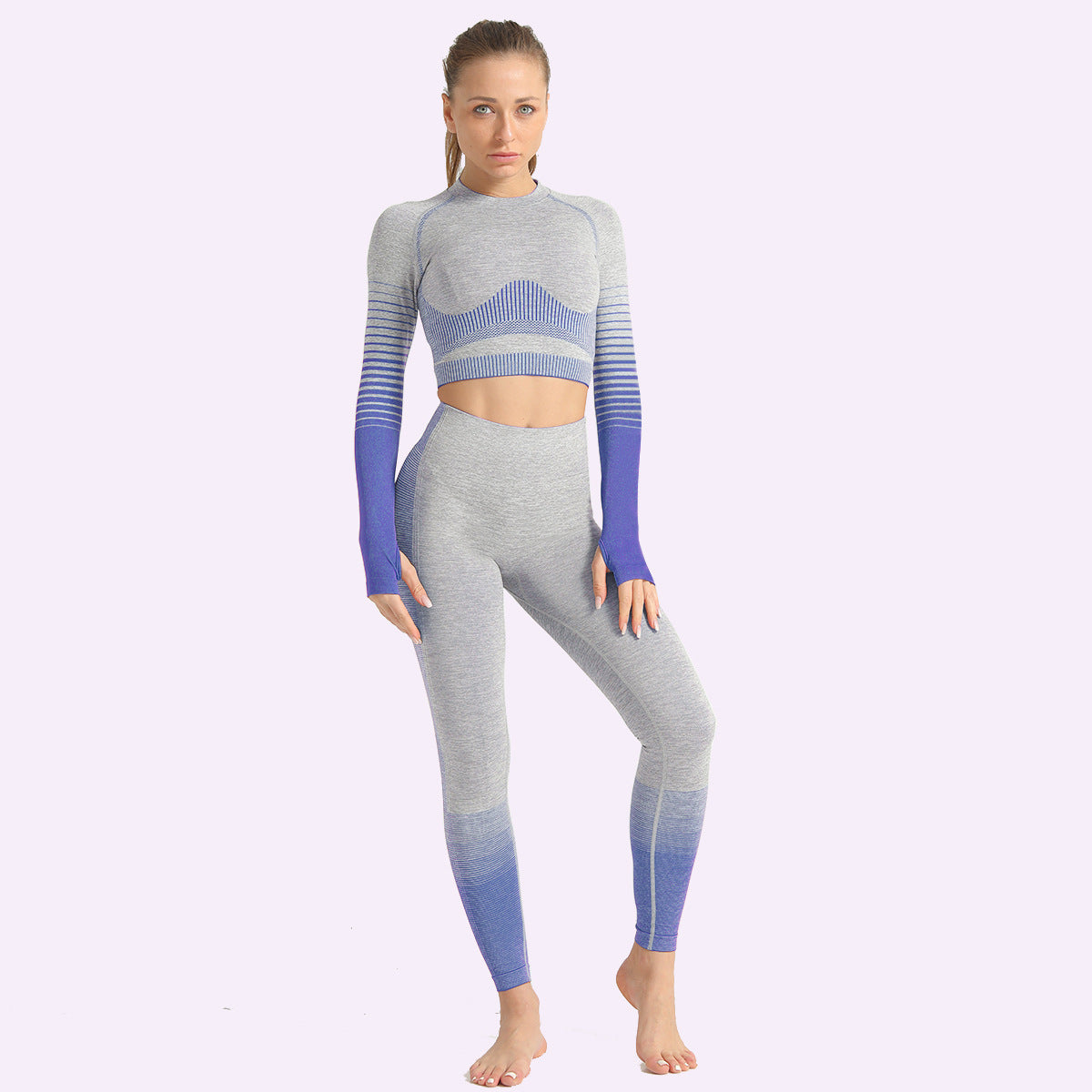 Seamless 2 Piece Yoga Fitness Set