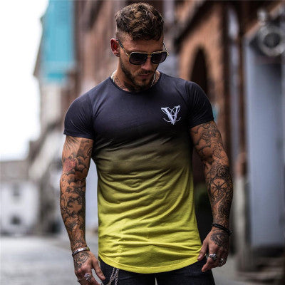 Men Muscle Fit Workout Clothing