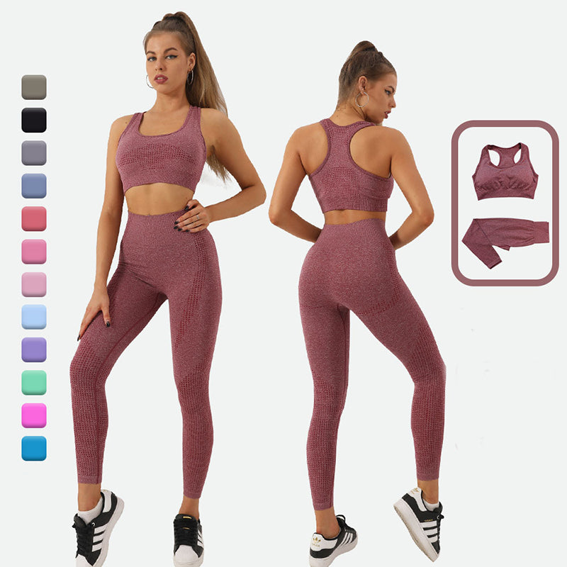 Seamless High Waist Yoga Set